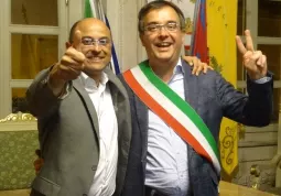 Luca Gosso sindaco uscente e Marco Gallo